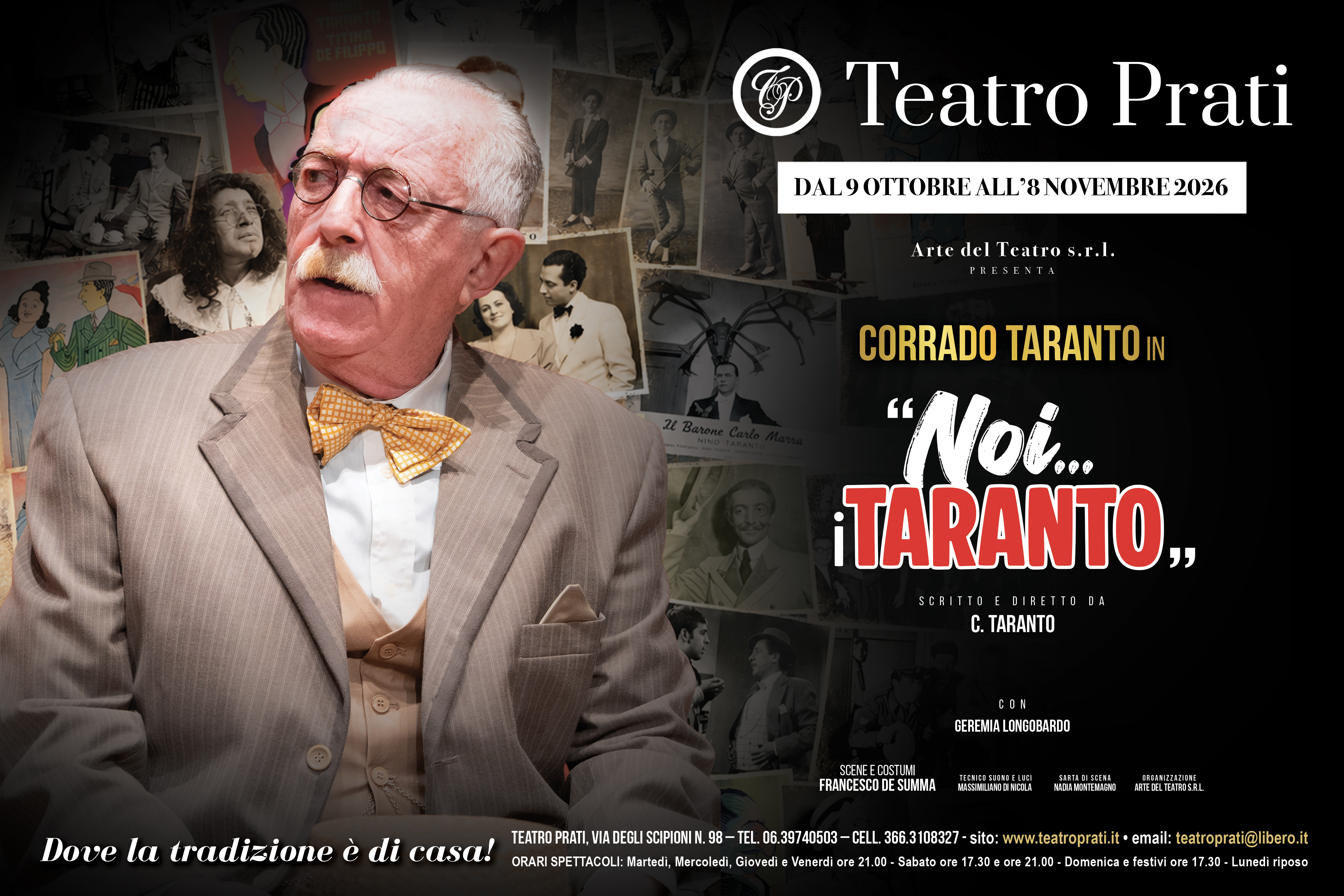 Dal 09/10/2026&nbsp;&nbsp;al 08/11/2026 - Noi...i Taranto